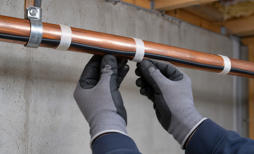 Kable grzewcze do rur – ochrona instalacji przed zamarzaniem